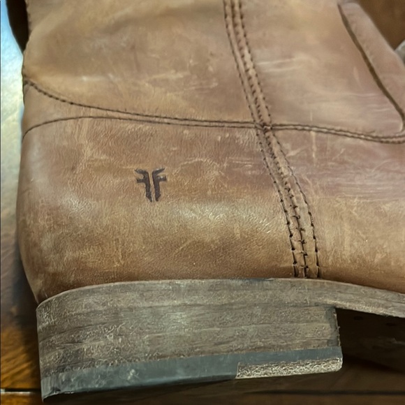 Frye Tan riding Boots for Women - Picture 2 of 5